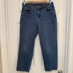 EUC Bill Blass Jeans Petite Straight Leg Stretch Jeans